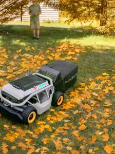 Removing dried grass and fallen leaves is critical — clippings left behind can act as tinder and accelerate wildfire spread.