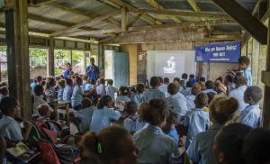 Although the Universal Declaration of Human Rights was adopted 70 years ago, it meant little to the youth in this village in the Solomon Islands until now.
