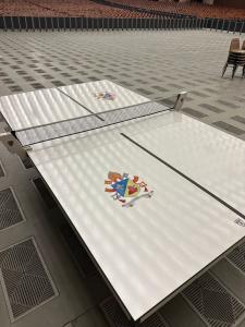 Pope Le XIV Table Total Truck Branding