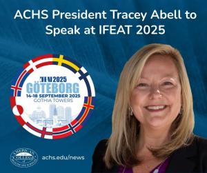 ACHS President Tracey Abell to Speak at IFEAT 2025 on Sustainable Leadership and Partnerships in the Essential Oils Sector
