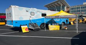 custom event 10x10 bloodworks splash tents in seattle washington