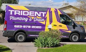 Trident Plumbing Service Van