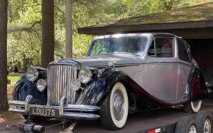 Gorgeous 1951 Jaguar Mk V drop head coupe that’s undergone an extensive renovation. 1951 was the model’s last year of production (108 of the cars were produced between 1948 and 1951).