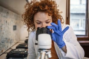 Doctor Conducting Cancer Research