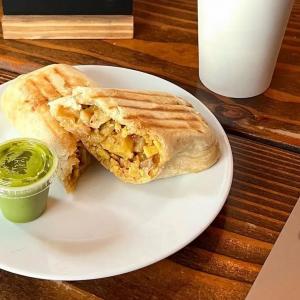 Dis Burrito - cooked with coffee