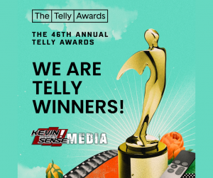 Kevin Makes Sense Media named 2025 Telly Award winner