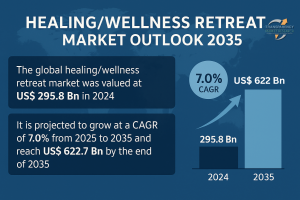 It is estimated to grow at a CAGR of 7.0% from 2025 to 2035 and reach US$ 622.7 Bn by the end of 2035