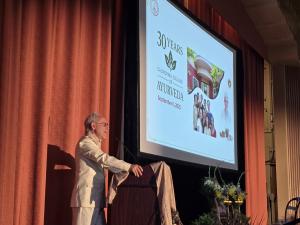 Founder Dr. Marc Halpern shared a moving retrospective, walking the audience through images and stories from CCA’s remarkable 30-year history, before delivering his keynote address. He added “The journey of 30 years has been built on faith, perseverance, 