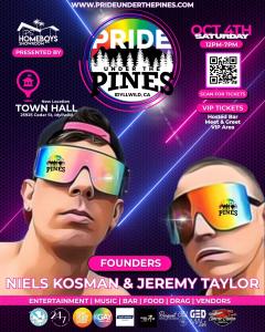 Event co-founders, Jeremy Taylor and Niels Kosman, are staying true to their original mission,  to provide a safe and inspiring place, to uplift and support the LGBTQ+ community. 