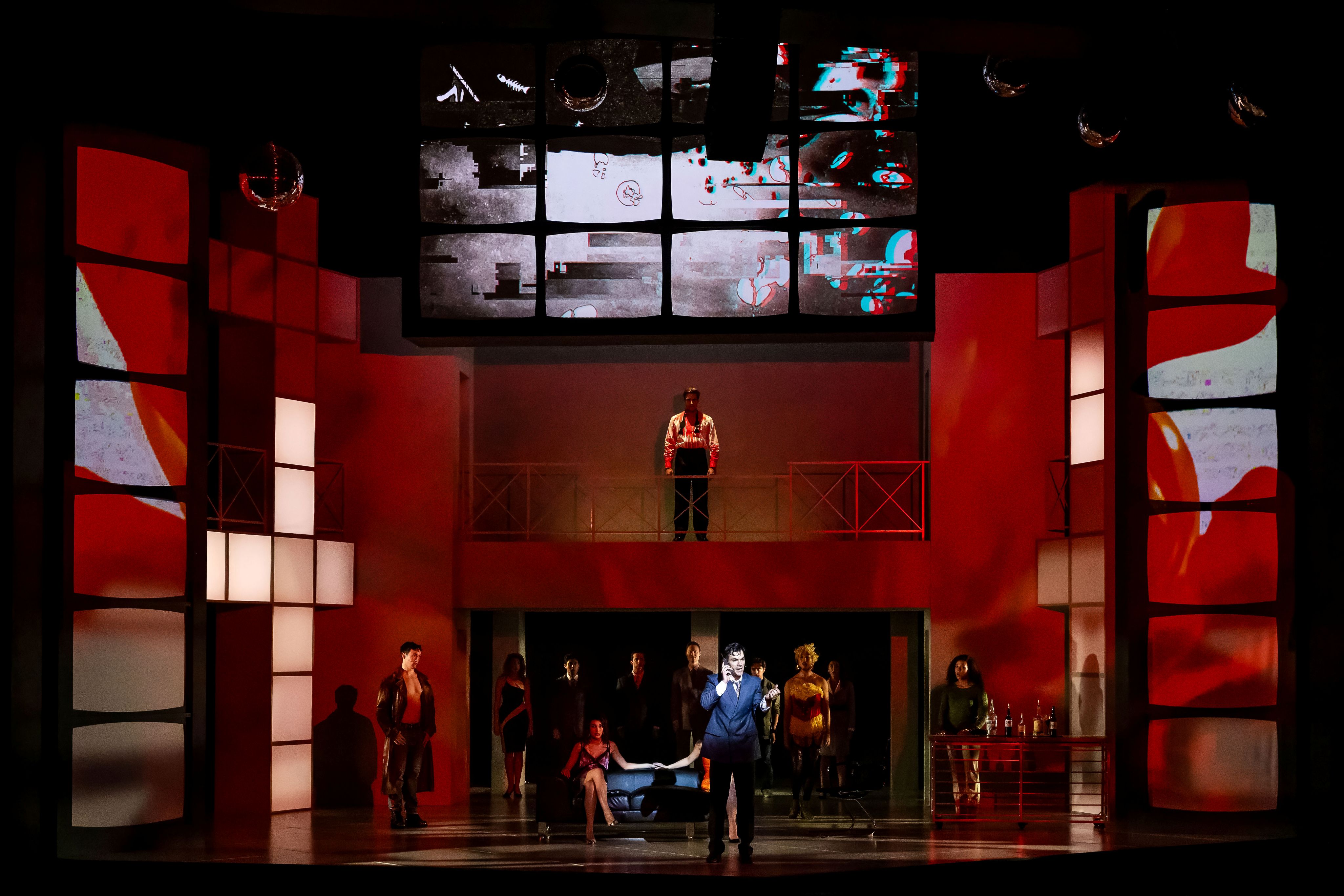 Cast of American Psycho The Musical | Houston Broadway Theatre