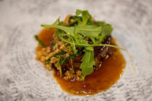 Greek-French Inspired Octopus Dish by Chef Deville