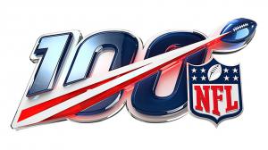 NFL100 logo