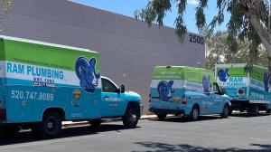 Ram Plumbing Service Vans