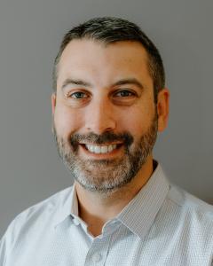 jeremy bowersock smiling on light background