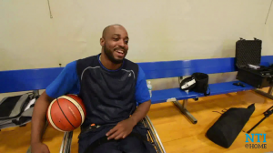 Derrick Stewart-Poole Discussing Wheelchair Basketball and Advocacy