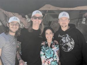 On the set of "I'll Never Forget: A 9/11 Story"