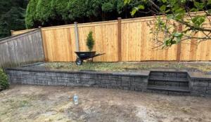 Brand New Landscaping Fence Installed By Ivan's Landscape & Construction