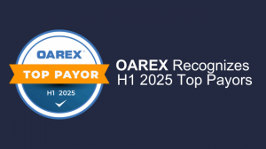 H1 2025 OAREX Top Payors Award