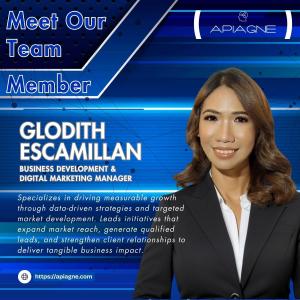 Glodith C. Escamillan, Business Development & Marketing Manager