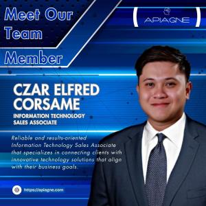 Czar Elfred Corsame, Sales Associate