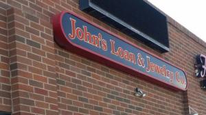 John's Loan & Jewelry Front of Building in Las Vegas