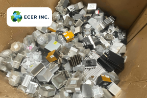 Aluminum heatsinks in a box