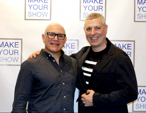 Owners John Cramer and Jason Cicci at the Make Your Show Film Festival at Lincoln Center