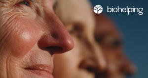 People of different ages looking ahead, representing Biohelping’s vision of healthspan and wellbeing.