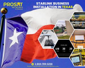 Starlink Business Installation in Texas
