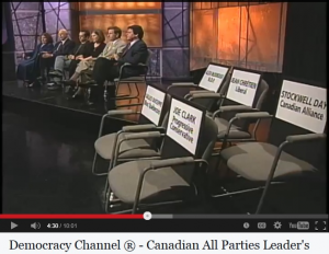 Democracy Channel® 2000 "All Party" Leaders' Debate