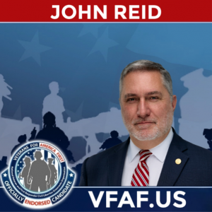 John Reid VFAF Veterans for America First endorsement for Lieutenant Governor of Virginia