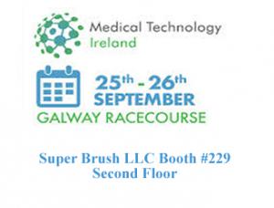 The Super Brush team will be located on the second floor at booth #229