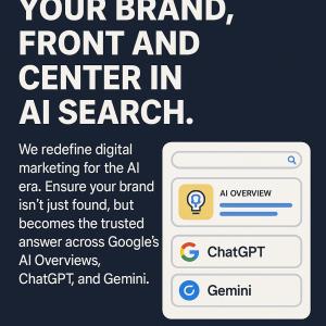Your brand in AI search results