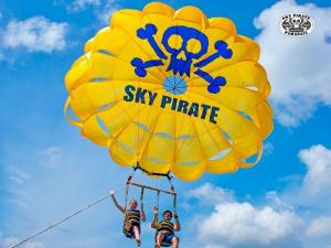 parasailing
