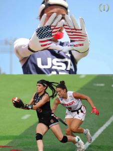 Invictus athletes Deliah Autry-Jones (USA), Silvia Contreras (Mexico), Lauriane Beauchamp (Canada) all wearing Invictus Gloves while competing internationally.