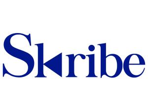 Logo of Skribe.ai, a testimony intelligence platform for the legal industry.