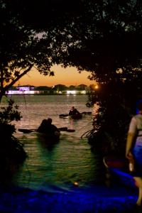 BK Adventure Guides Launching a Haunted Bioluminescence Tour near Cocoa Beach, Florida