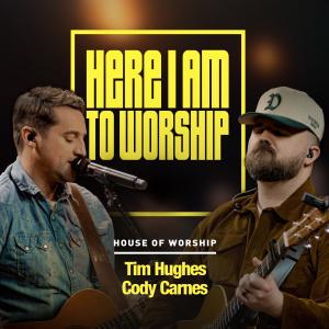 House Of Worship, "Here I Am To Worship" single cover artwork.