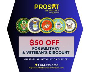 Starlink Installation Military Discount for Florida Veterans