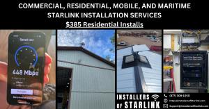 Installers of Starlink (877) 309-1050 — Lubbock Starlink Installation Services.