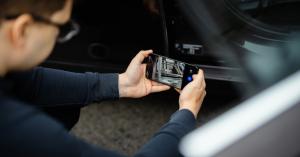 Taking photo of a VIN code with DriveX