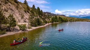 Canoeing in the Okanagan Valley at Expedition Canada
