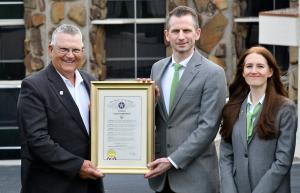 State Representative Grego Presenting Award