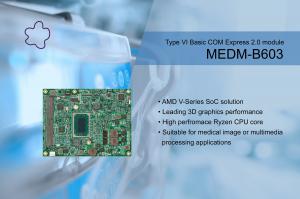 MEDM-B603-AMD Embedded V-series based on Type VI Basic COM Express