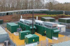 Terra Firma Energy's 5MW flexible generation plant in Droitwich Spa UK