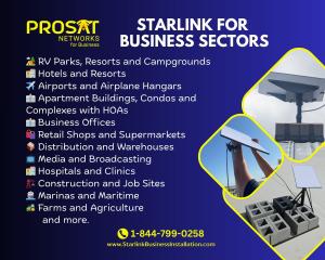 Starlink installation for Businesses New Mexico by ProSat Networks 1-844-799-0258