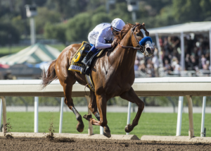 Justify wins the 2018 Santa Anita Derby