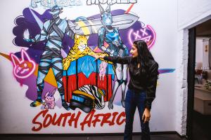 ShazTokyo’s PDP Mural Inspires South Africa’s Next Generation of Creatives