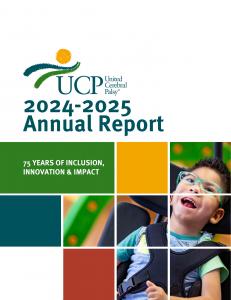Cover page of United Cerebral Palsy's 2024-2025 Annual Report