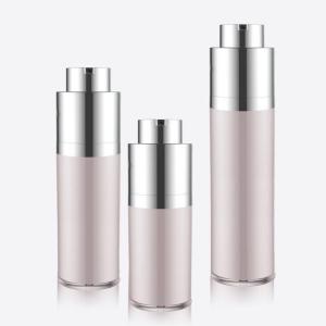 Refillable twist up Airless Pump Bottle